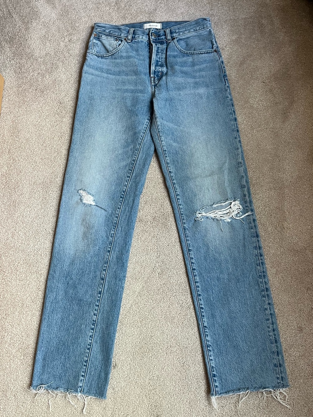 Madewell The Dean Easy Straight Jean size 26T